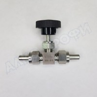 Кран игольчатый приварной 8мм