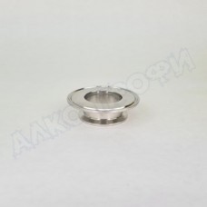 Переходник кламп-кламп укороченный 2" - 3"