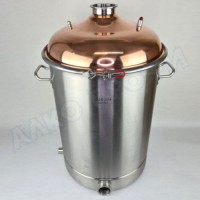 Куб перегонный ЛЮКС 70л с медной крышкой 3"